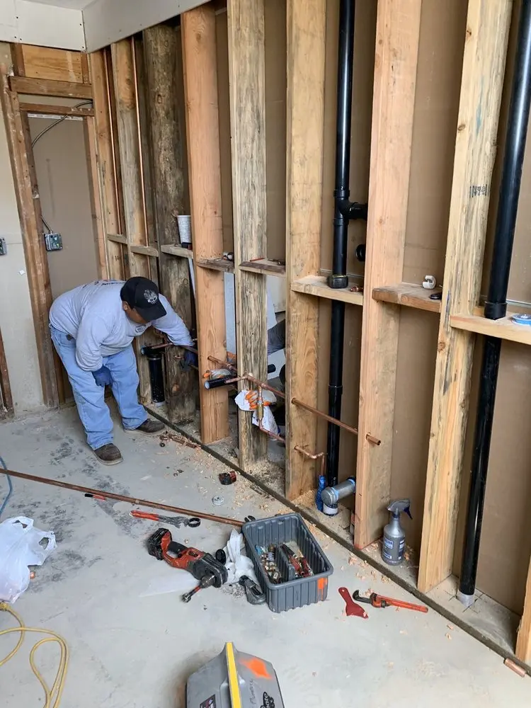 Commercial rough-in plumbing for Gas Line Repair in Elliot Park